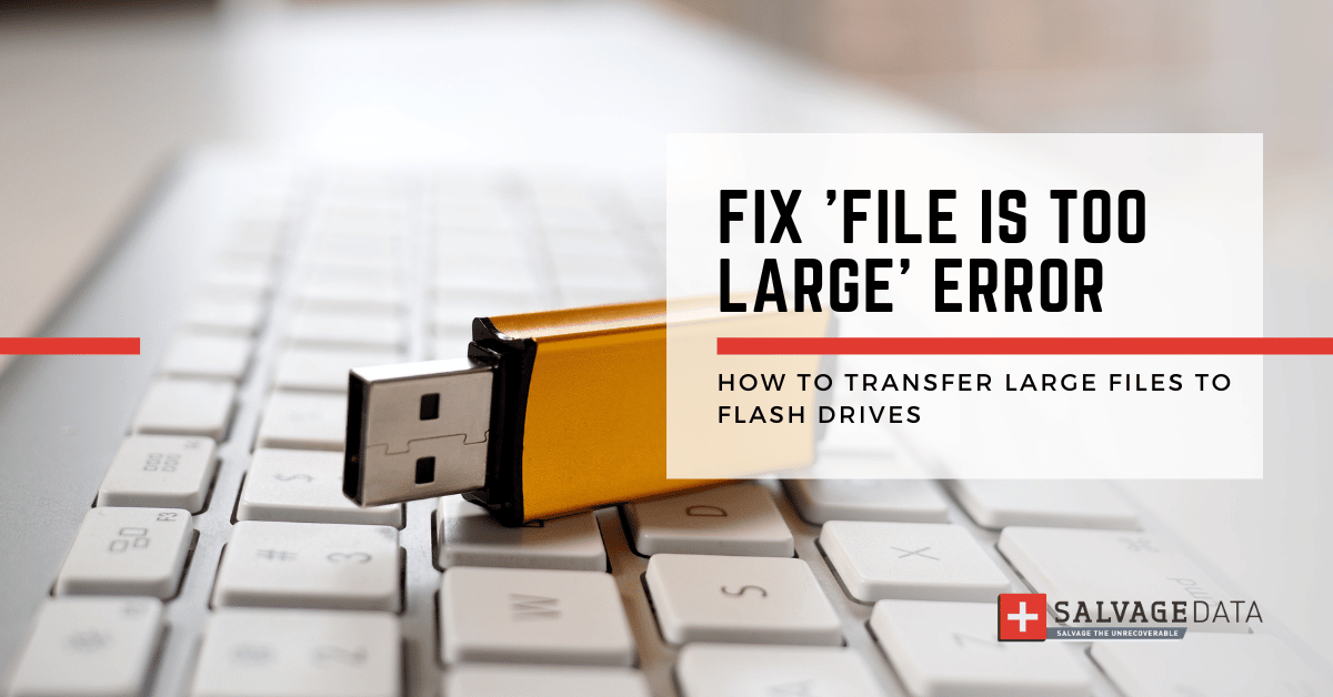 File Is Too Large For The Destination File System How To Fix On