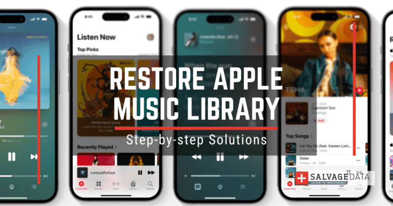 How To Restore An Apple Music Library 2024 Solved SalvageData   How To Restore An Apple Music Library 768x402 