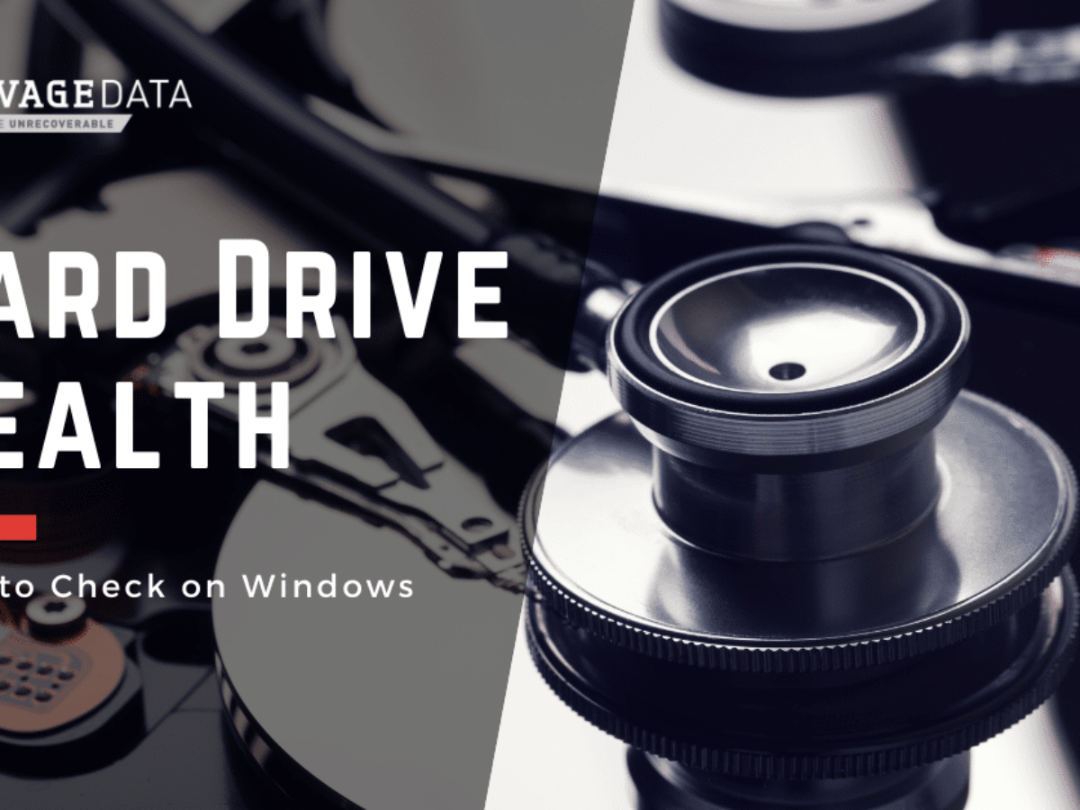 How to check and monitor your hard drive's health