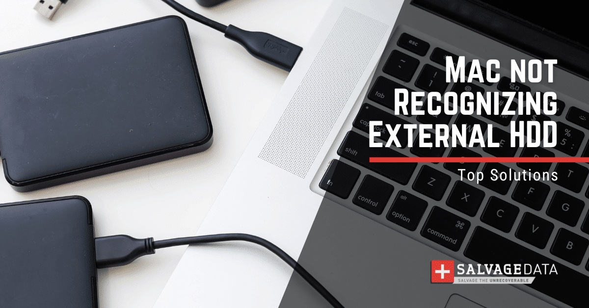 This guide provides quick and easy solutions for Macs that do not recognize external hard drives.